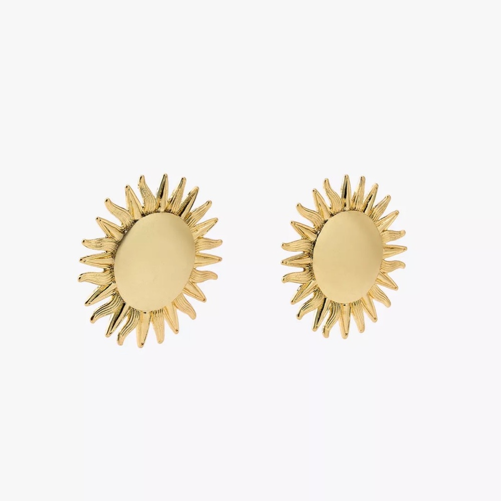 MAXI SUN EARRINGS - Picture 3 of 3